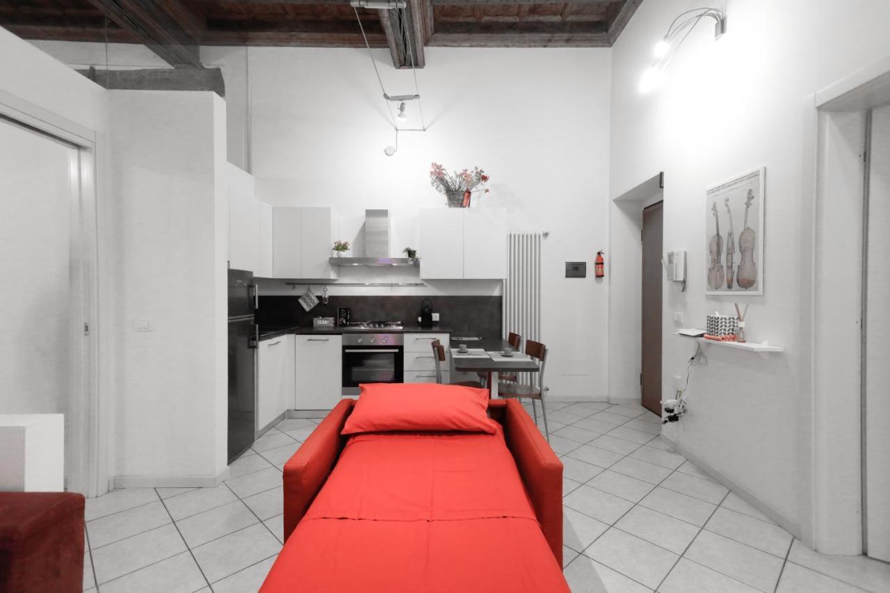Appartamento Andrea Amati Nel Cuore Di 克雷莫纳 外观 照片